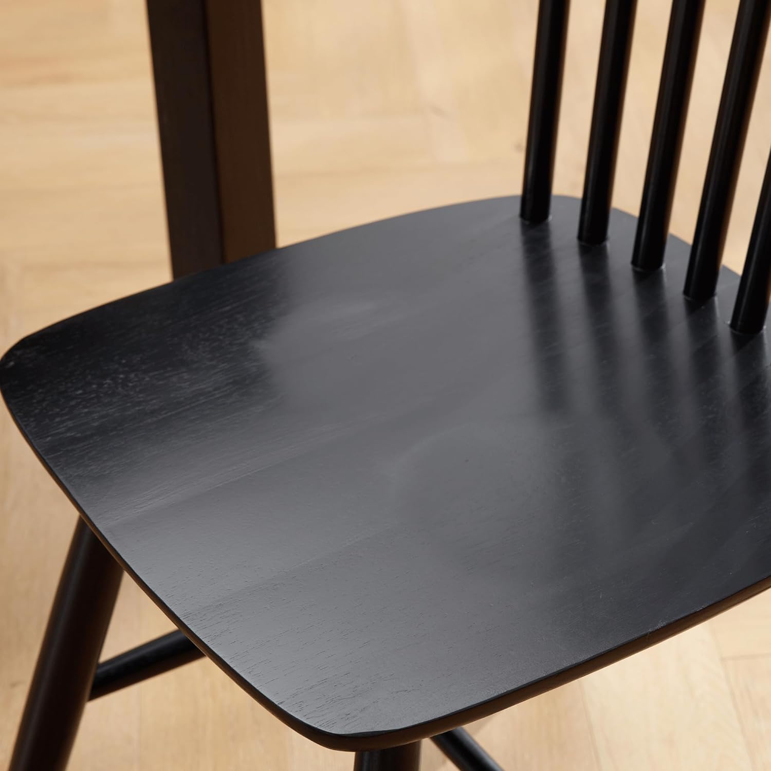 Silla Queen Wood Negra - Medular Diseño Silla