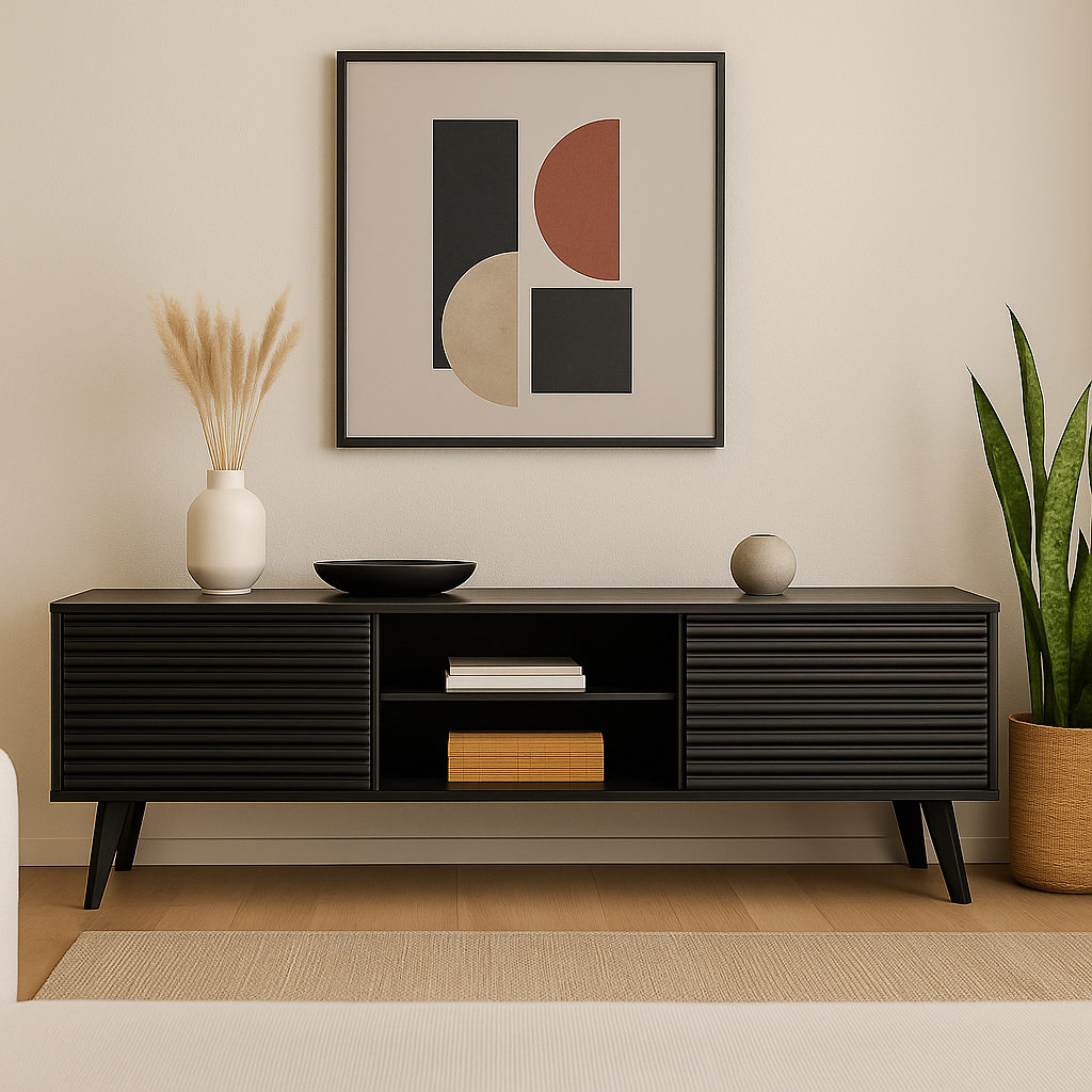 Rack Bajo Atacama Line Black