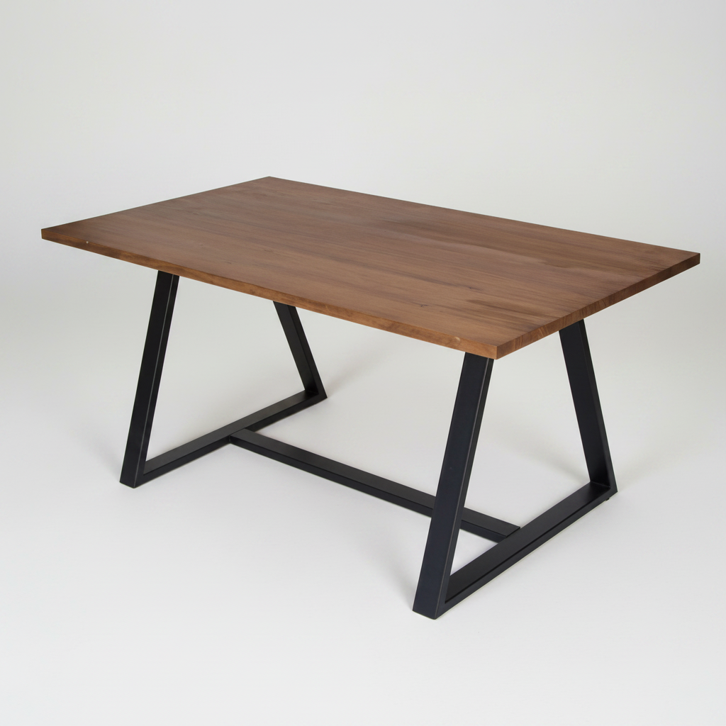 Mesa de Comedor Pablo Nogal 6P - Medular Diseño Mesas de Comedor