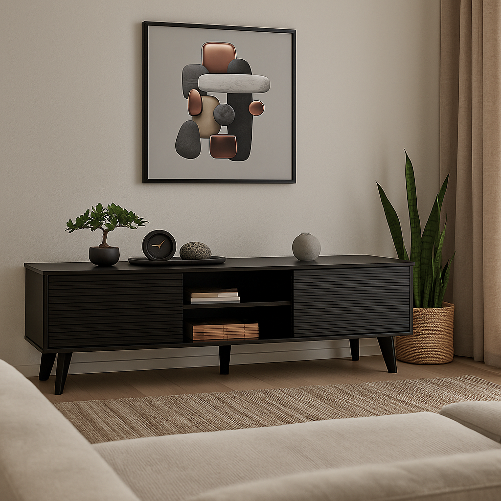 Rack Bajo Atacama Line Black