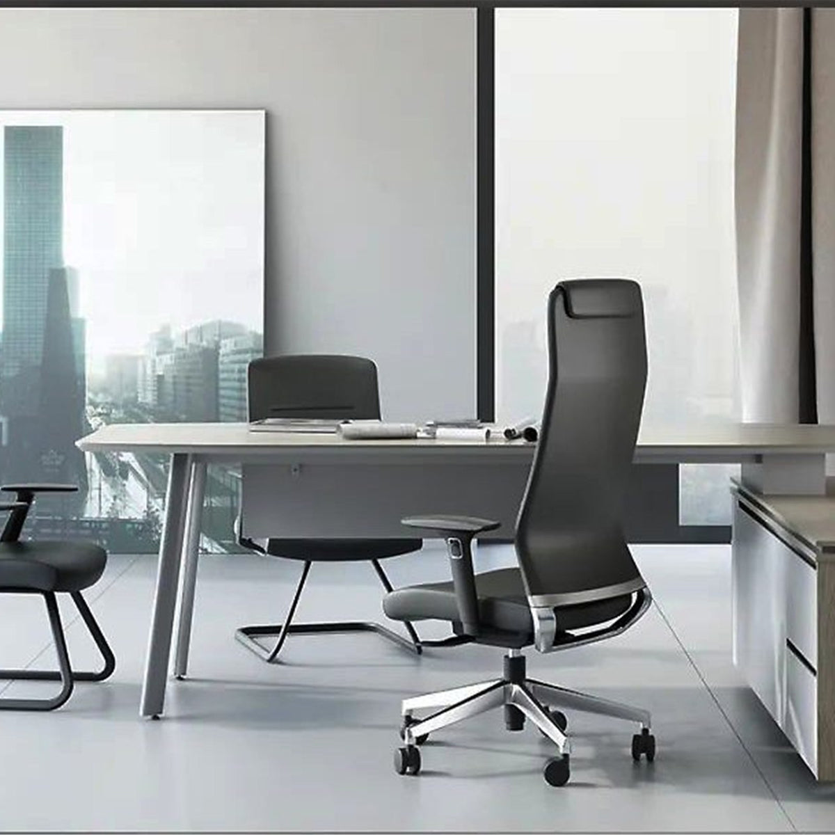 Silla oficina Argos en una sala de reuniones