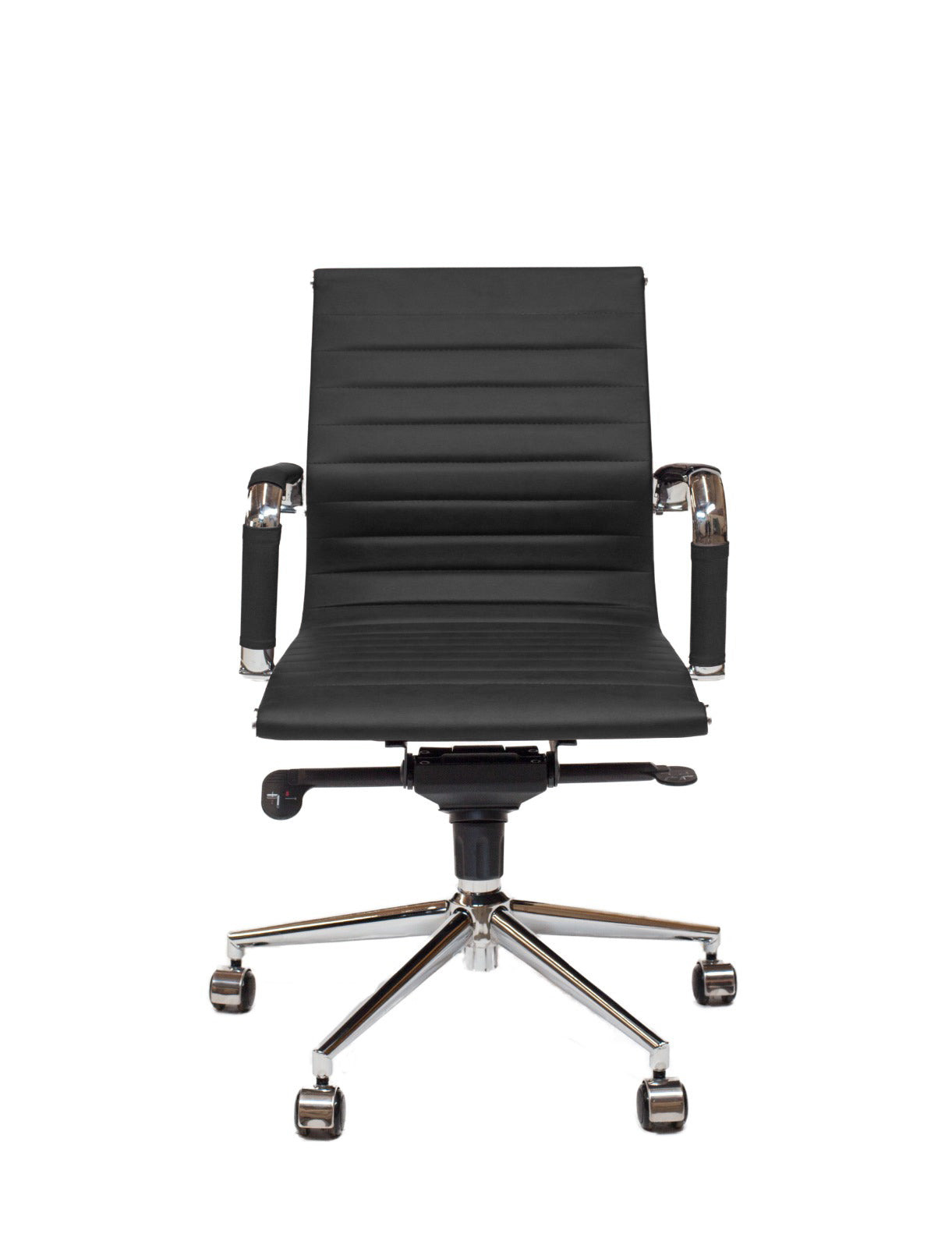 Silla oficina Bishop Baja Negra - Medular Diseño Sillas de Escritorio