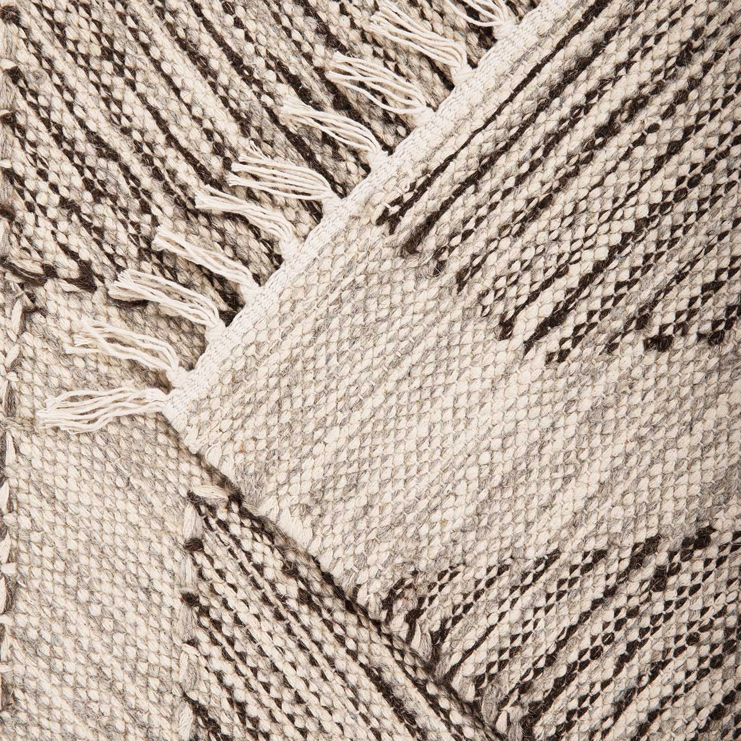 Alfombra Handwoven Natural Gris 261911 - Medular Diseño Alfombra
