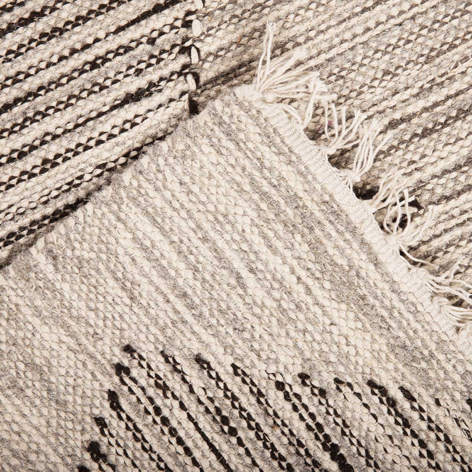 Alfombra Handwoven Natural Gris 261991 - Medular Diseño Alfombra