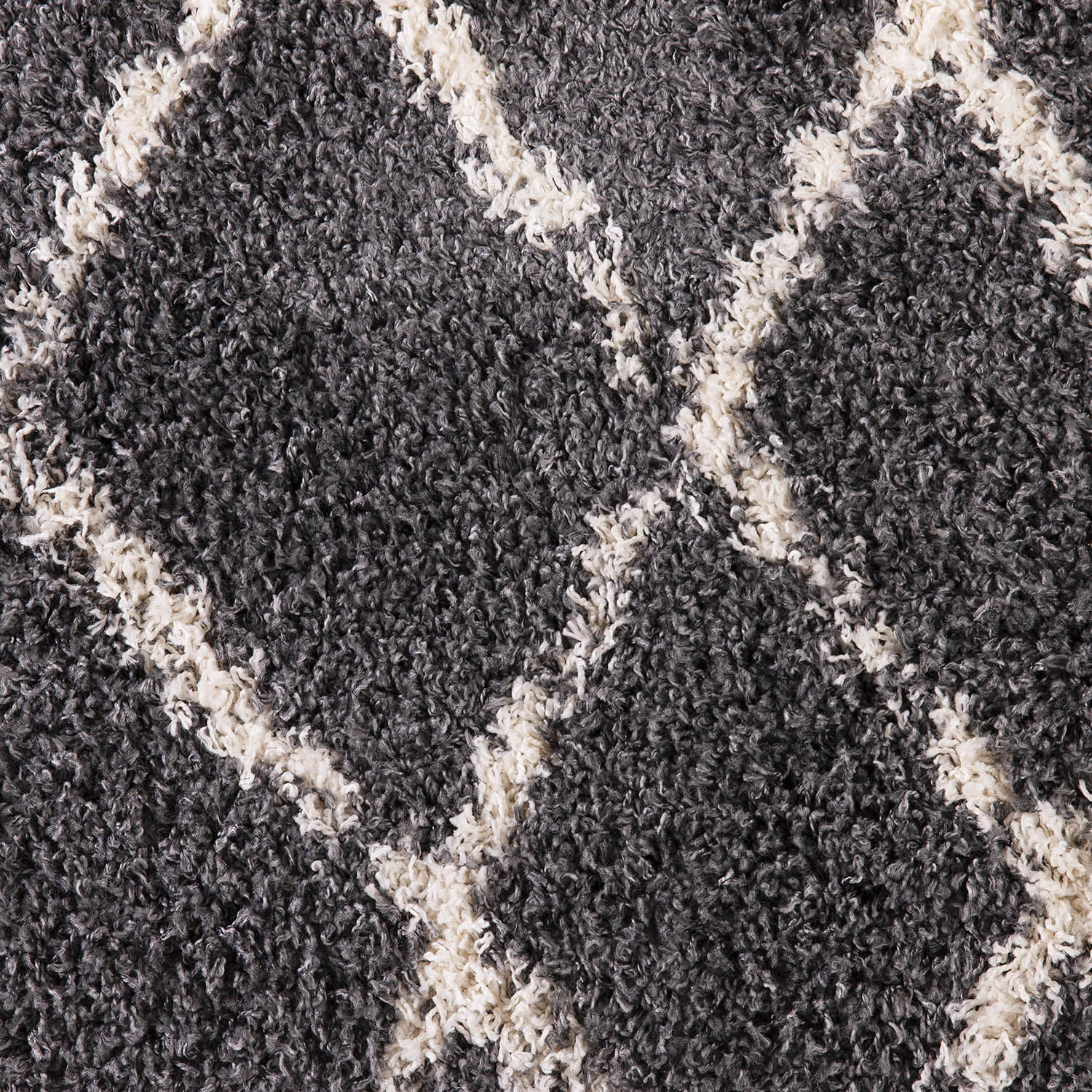 Alfombra Shaggy Design Gris 1381 - Medular Diseño Alfombra