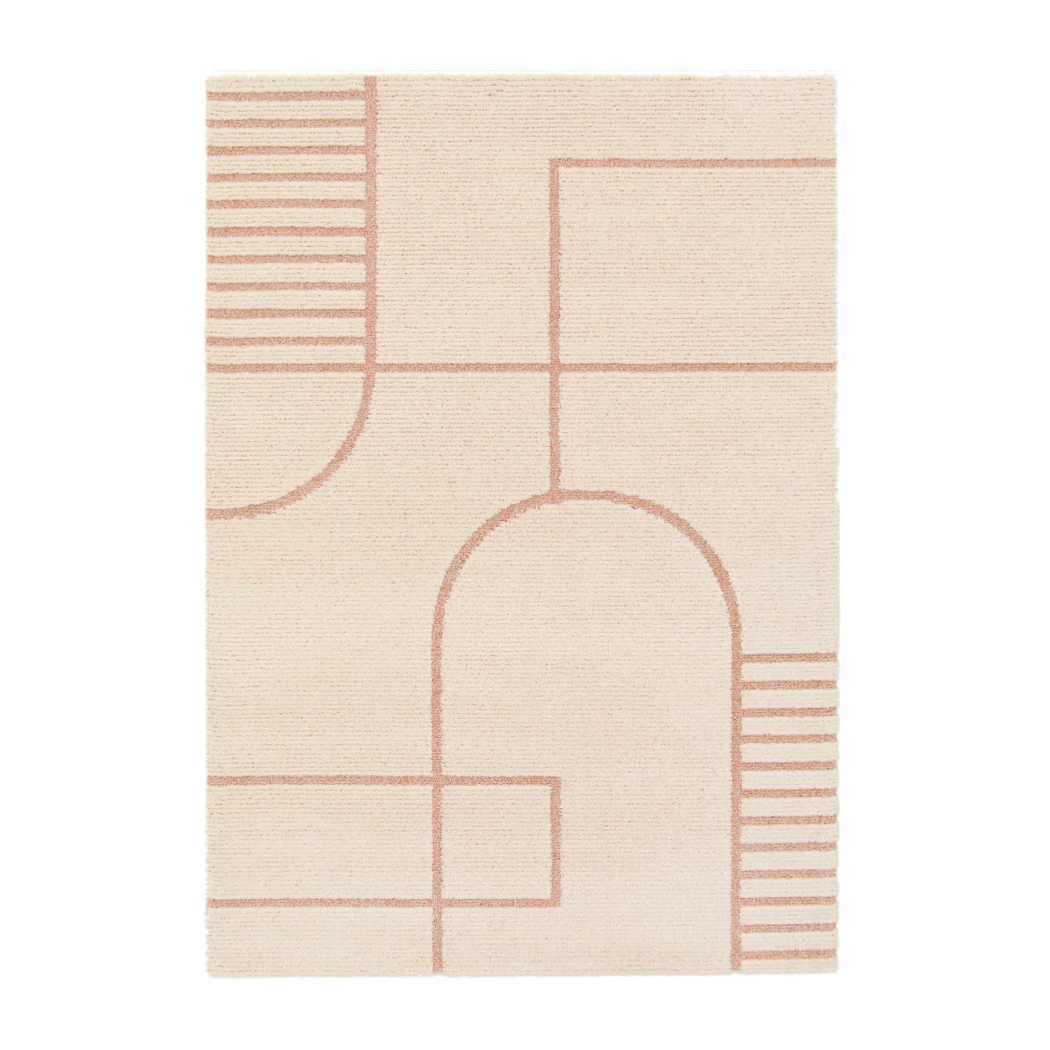 Alfombra Navarra 160X230 Beige 596641 - Medular Diseño Alfombra