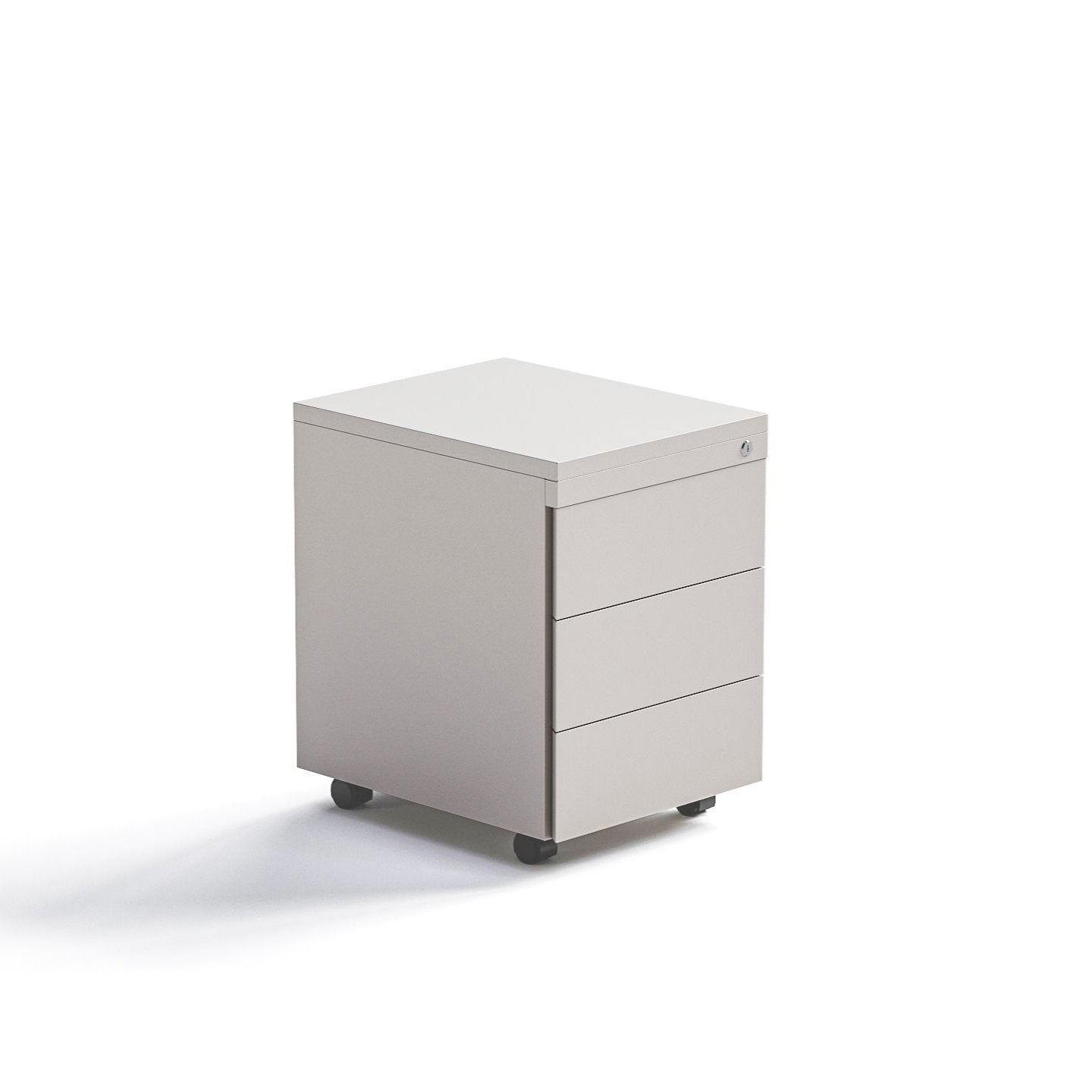 Cajonera Rodante Blanca 3C - Medular Diseño Cajonera