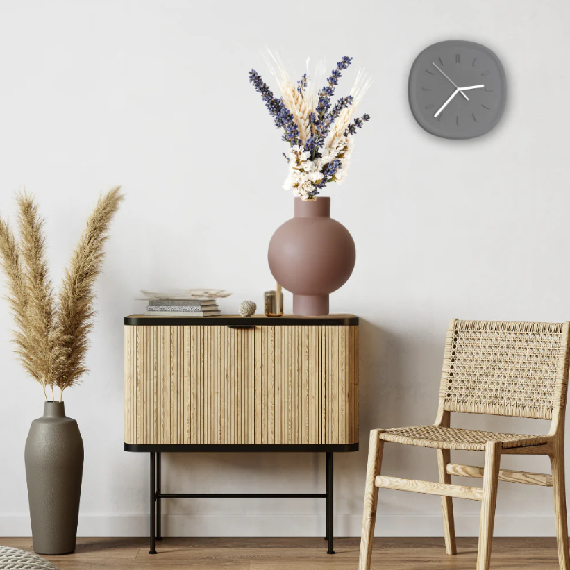 Reloj de Pared London Gris