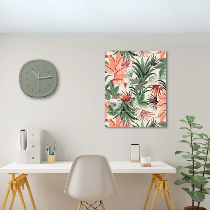 Reloj de Pared London Verde