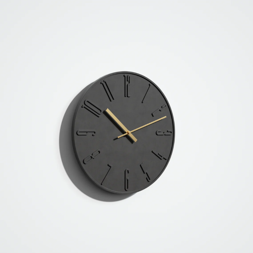 Reloj de Pared Oslo Gris Oscuro