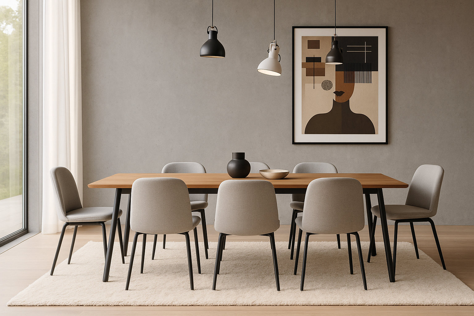 Mesa de Comedor Aula Lenga 8P Edicion Especial