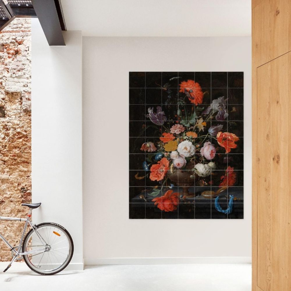 Mural IXXI Still life with flowers - Medular Diseño IXXI Design