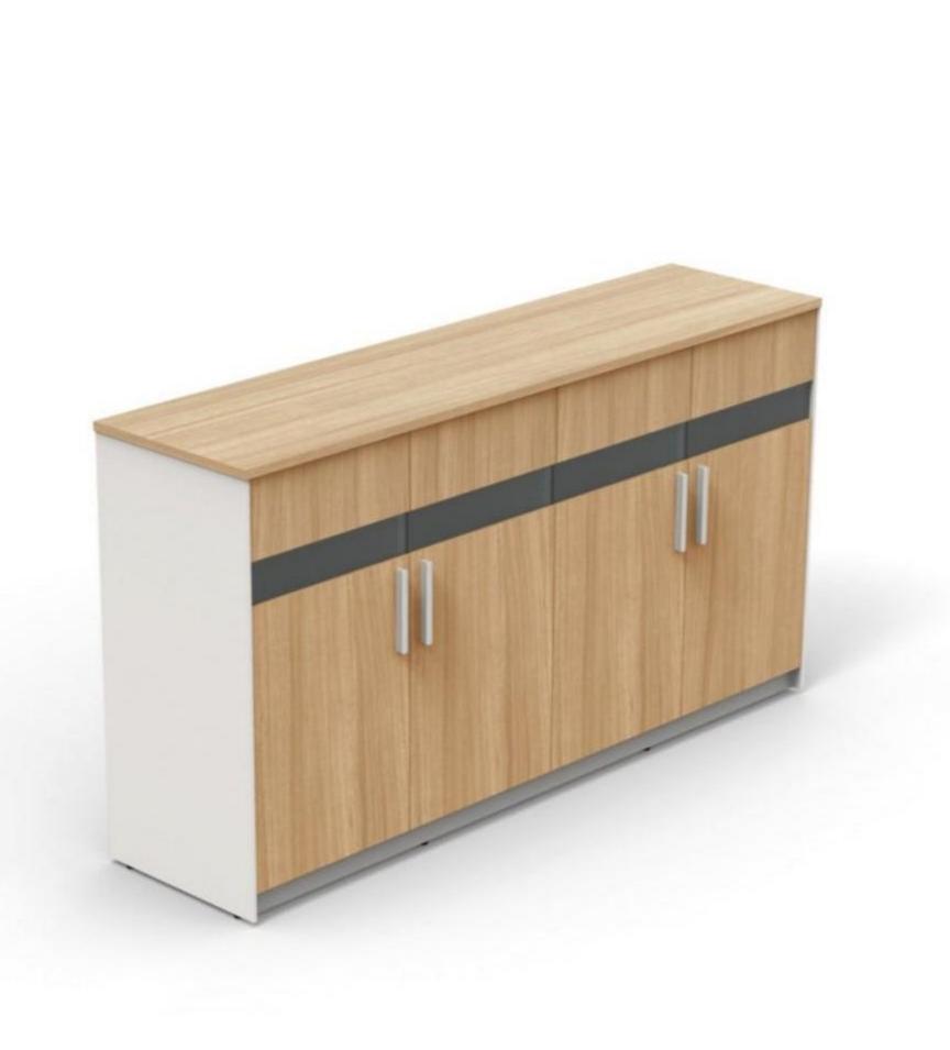 Gabinete Archivador 4 puertas Roble - Medular Diseño Libreros