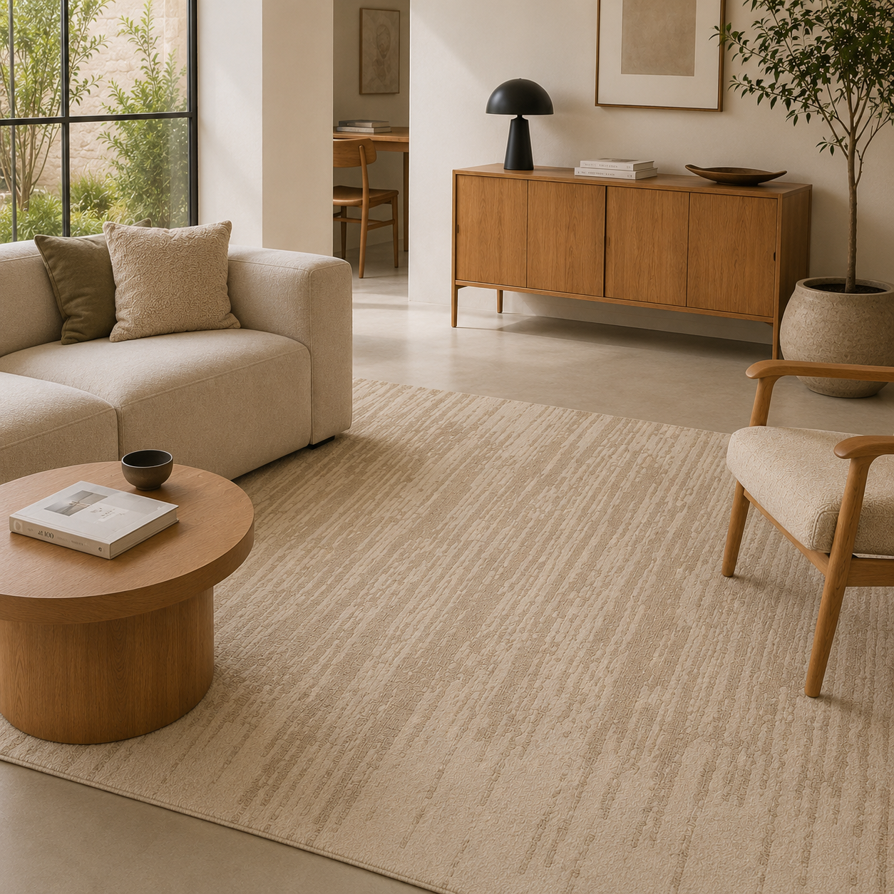 Alfombra Handtufted Wool Abstract