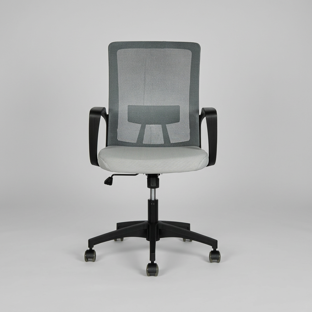 Silla oficina Happy Gris
