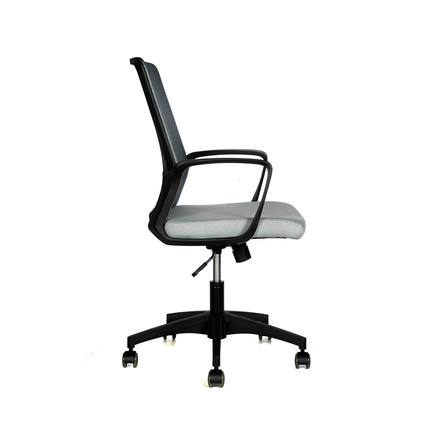 Silla oficina Happy Gris - Medular Diseño Sillas de Escritorio