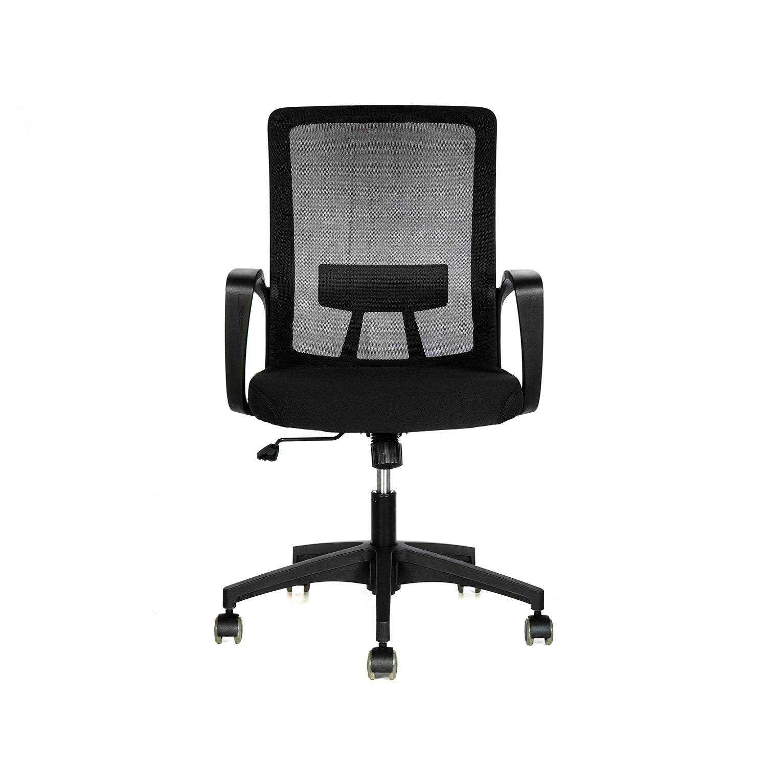 Silla oficina Happy Negra - Medular Diseño Sillas de Escritorio