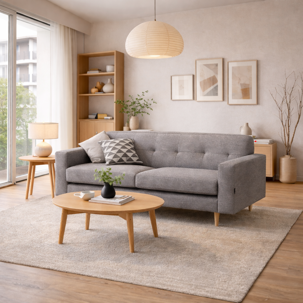 Sofá Atolón Colors Gris Acero