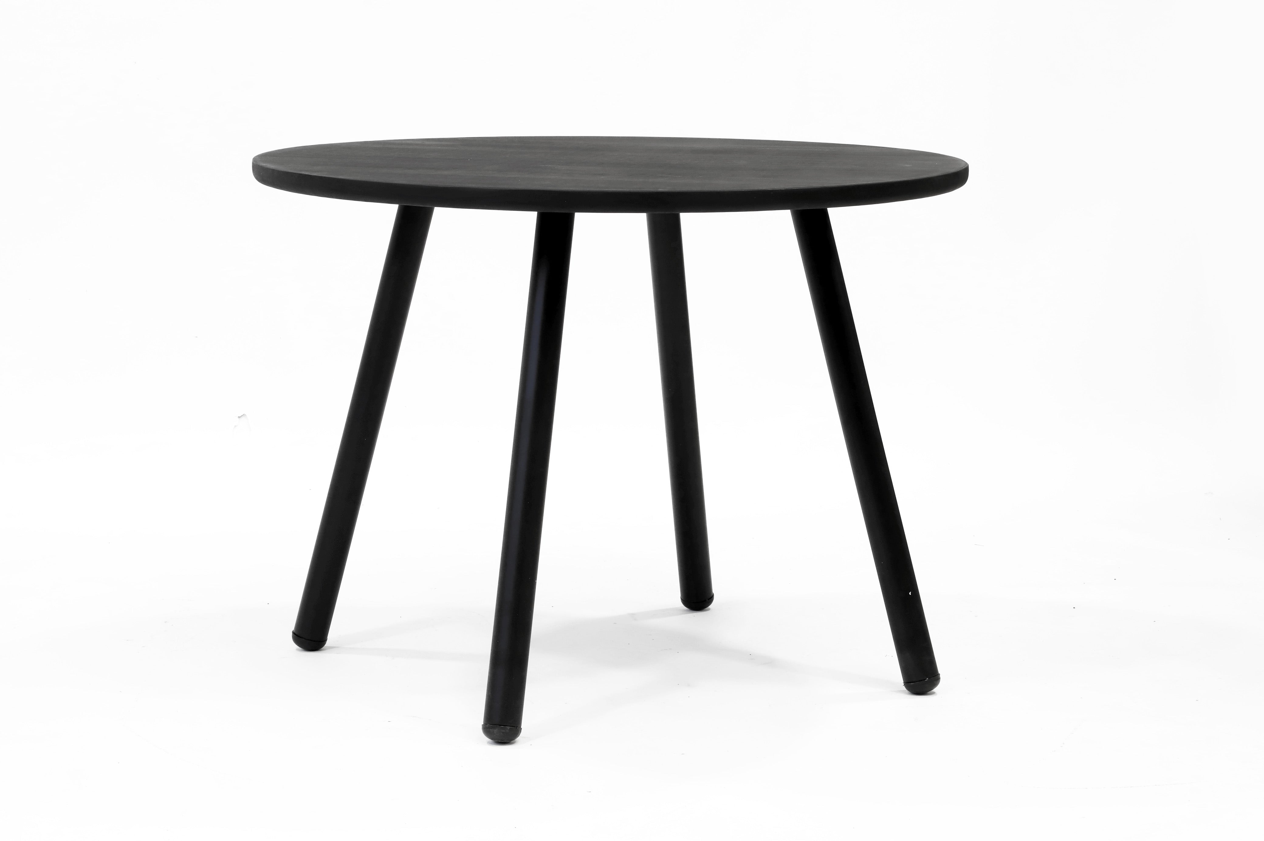 Juego de Comedor Aula Black 4P + Sillas Europa Negra