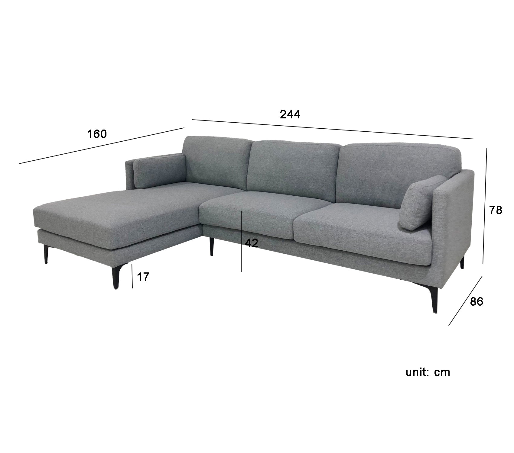 SOFÁ SECCIONAL LONDON - Medular Diseño Sofás