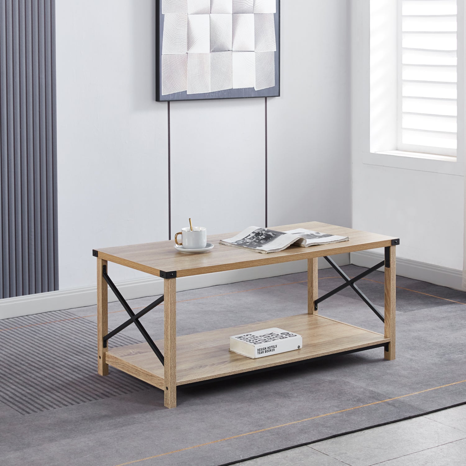 Mesa de centro Crosscraft