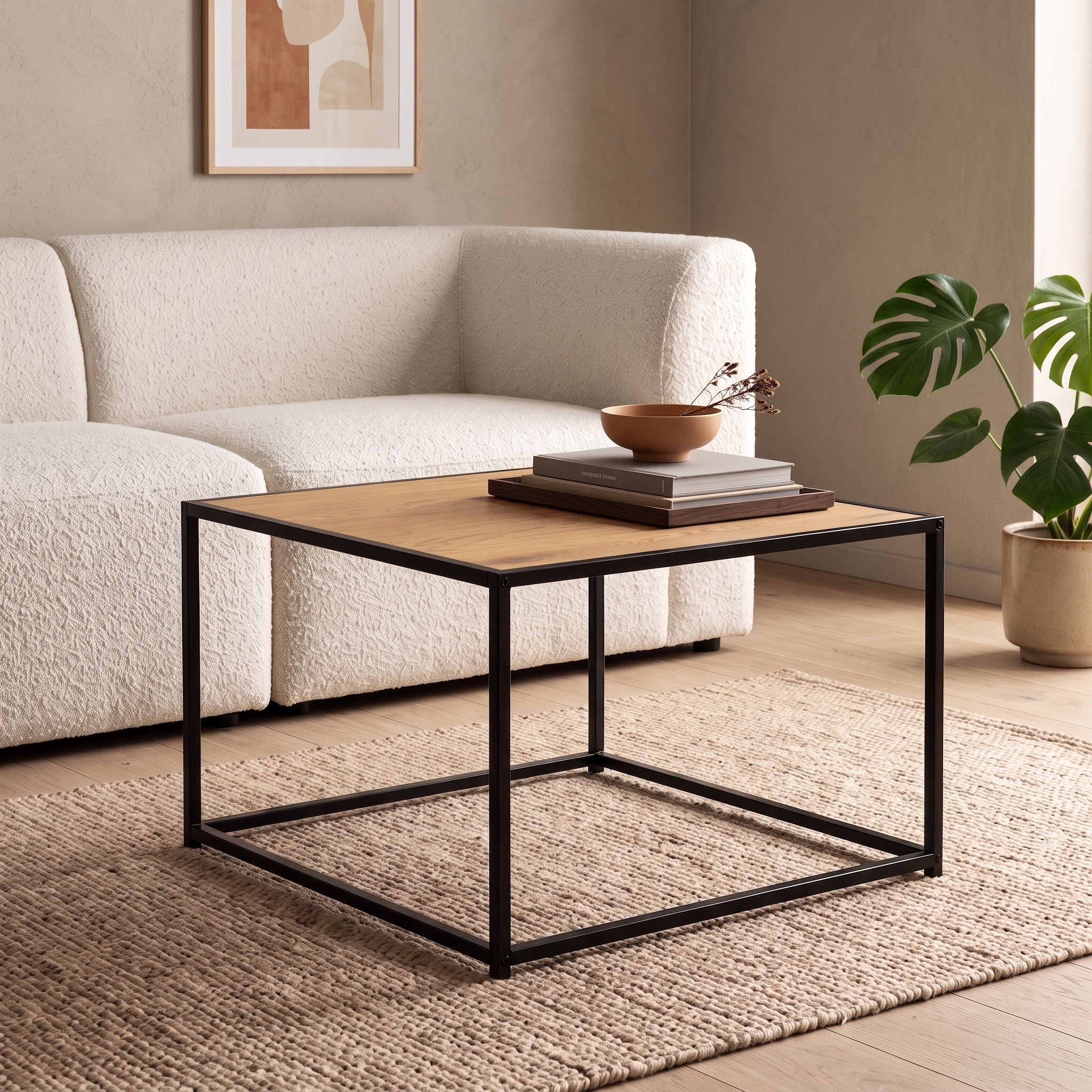 Mesa de Centro Cuadrada Tribu