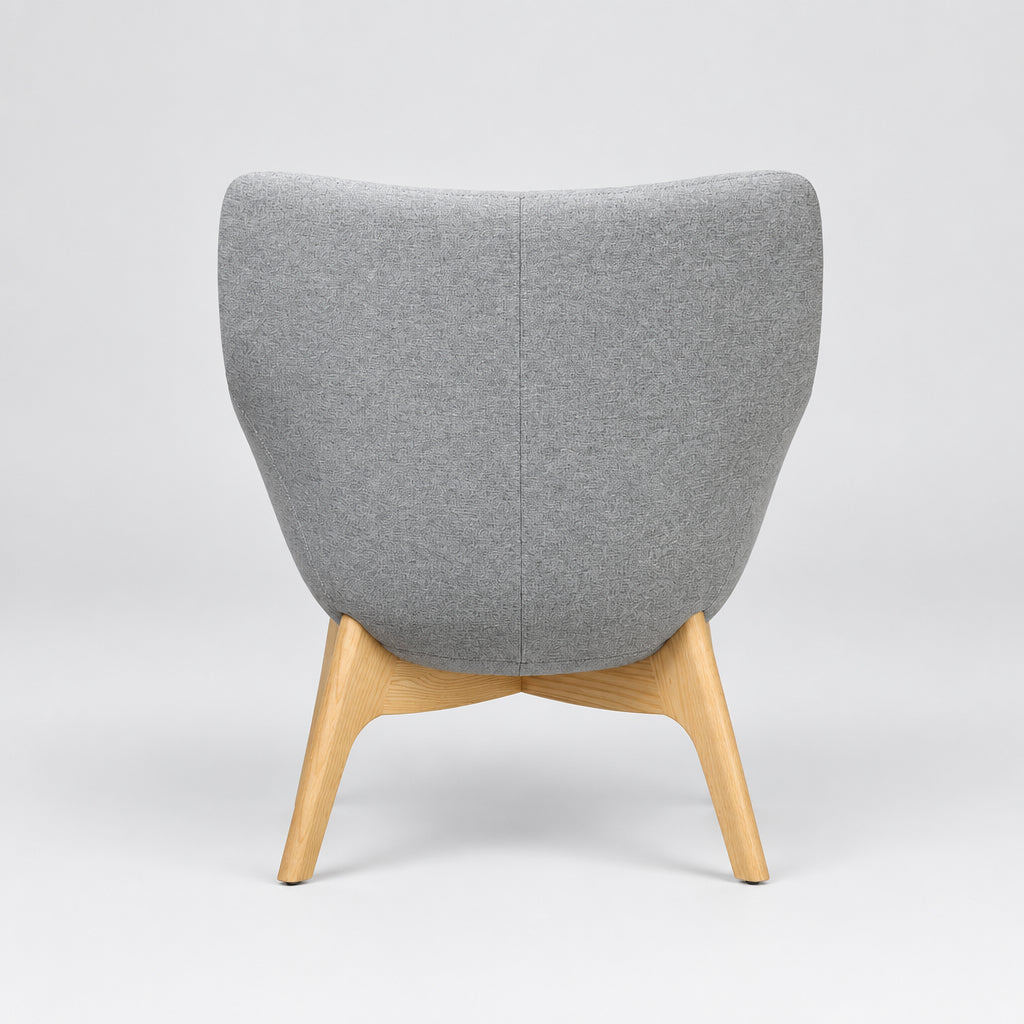 Poltrona Soft Seating Milano Gris - Medular Diseño Poltronas