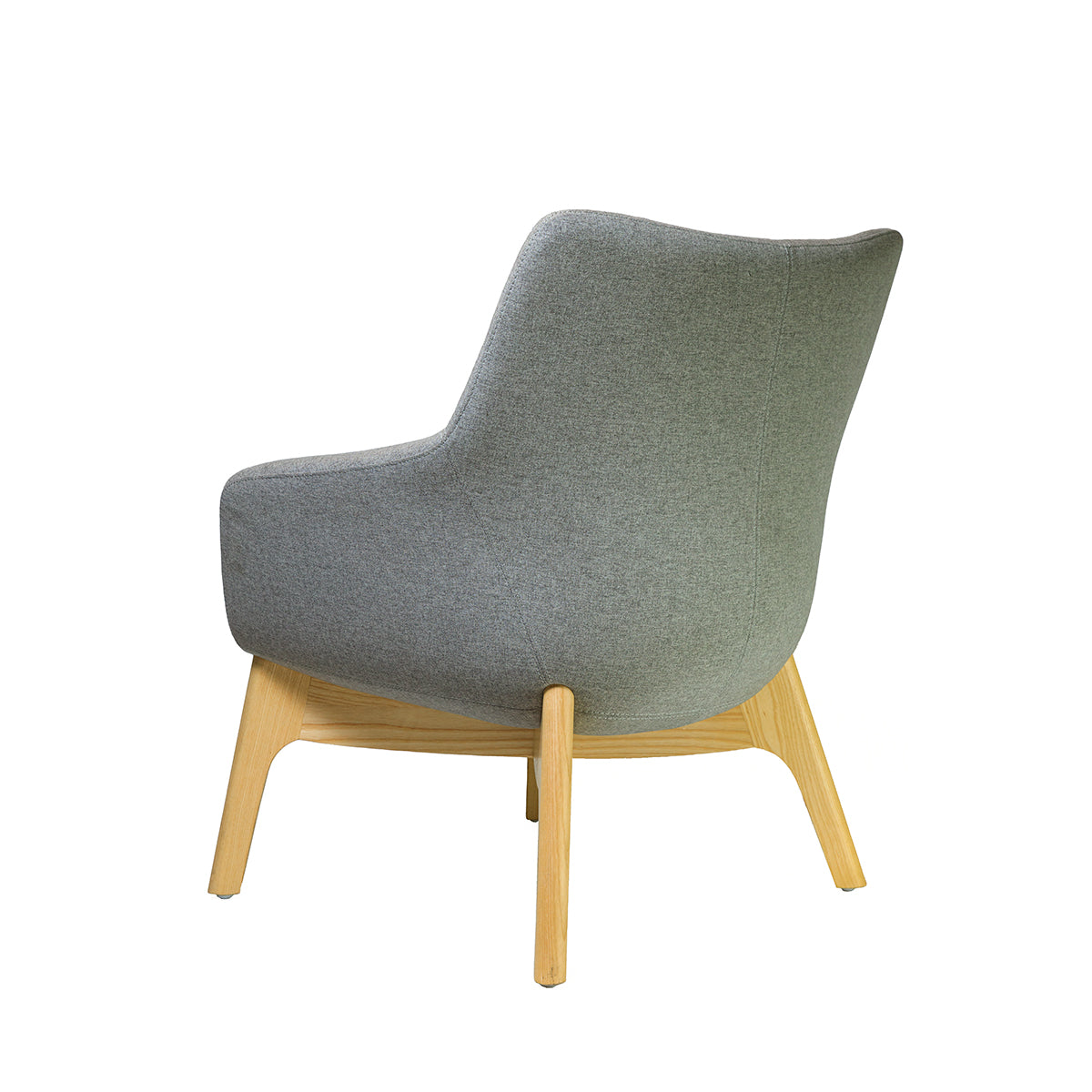 Poltrona Soft Seating Milano Gris - Medular Diseño Poltronas