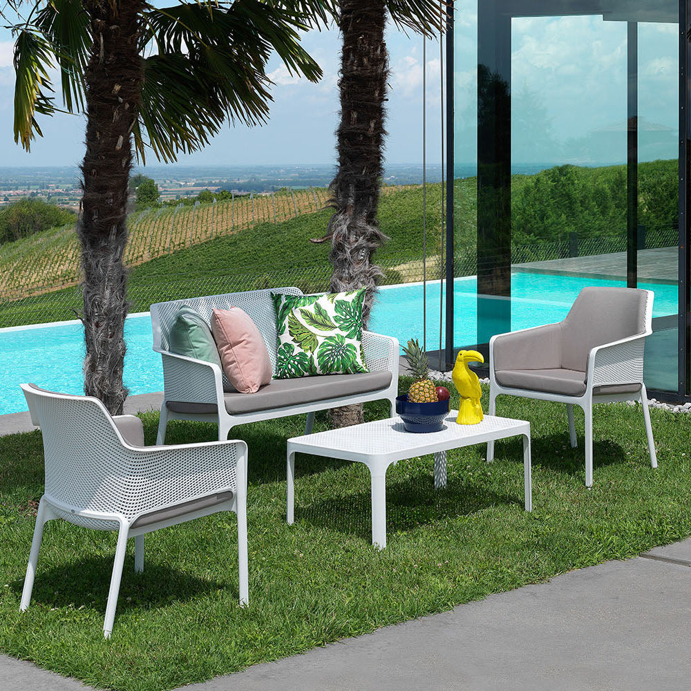 Cojin Net Relax Gris