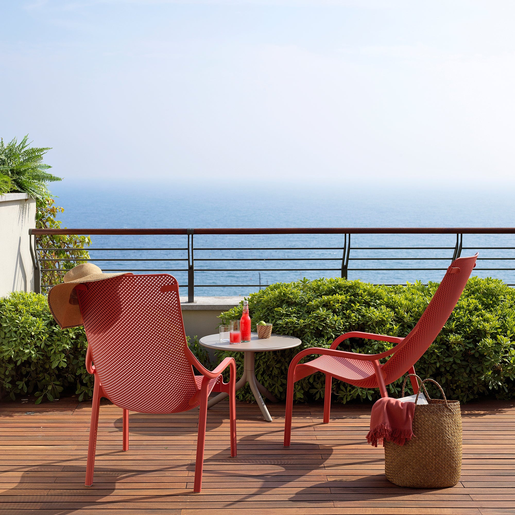 Sillon Net Lounge Corallo