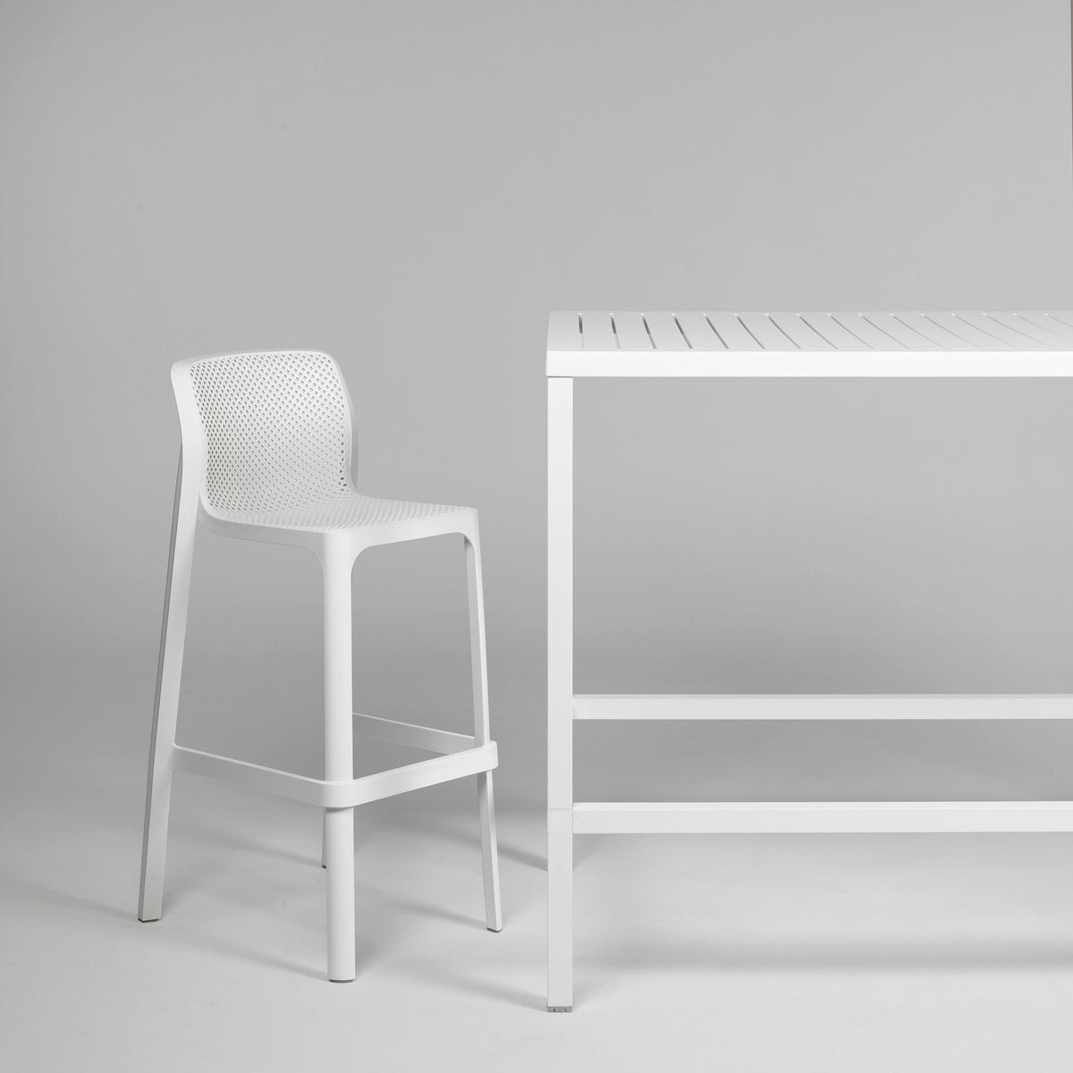 Taburete Net Blanco