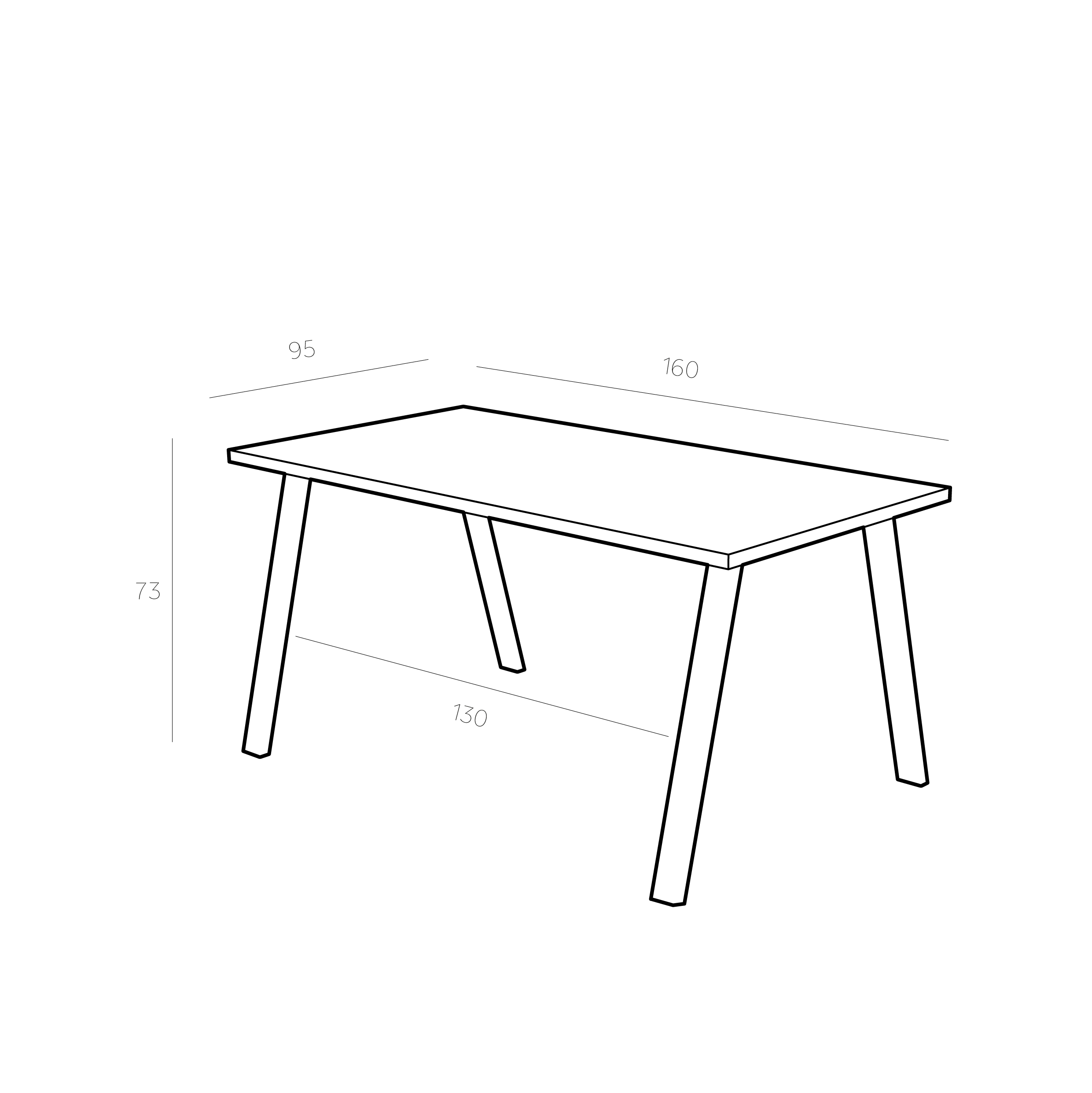 Juego de Comedor Paladio Nogal 6P + 6 Sillas DSW Negra - Medular Diseño