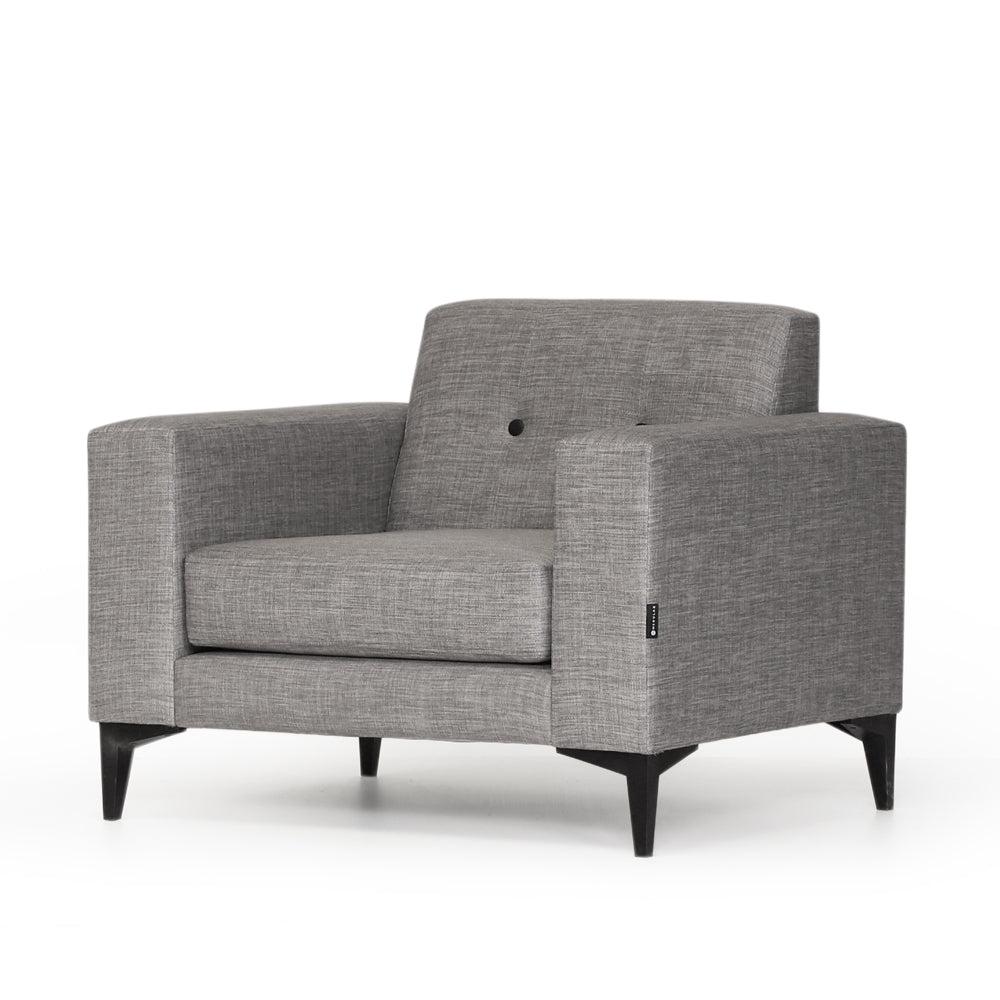 Poltrona Luk Tucumán Gris - Medular Diseño Poltronas