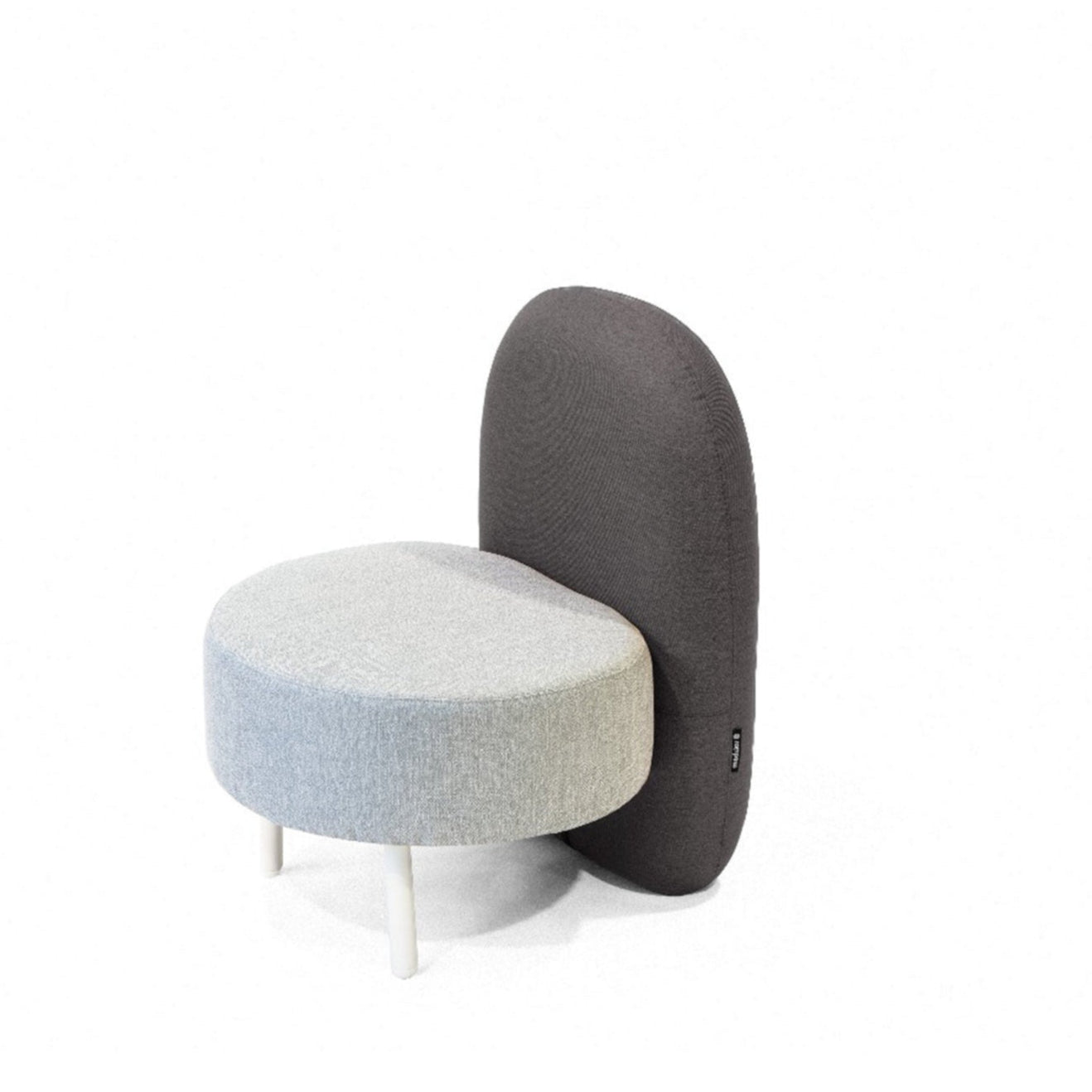 Poltrona Soft Seating Zen gris/grafito