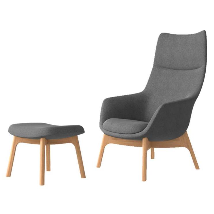 Poltrona Soft Seating Praga Gris Oscuro - Medular Diseño Poltronas