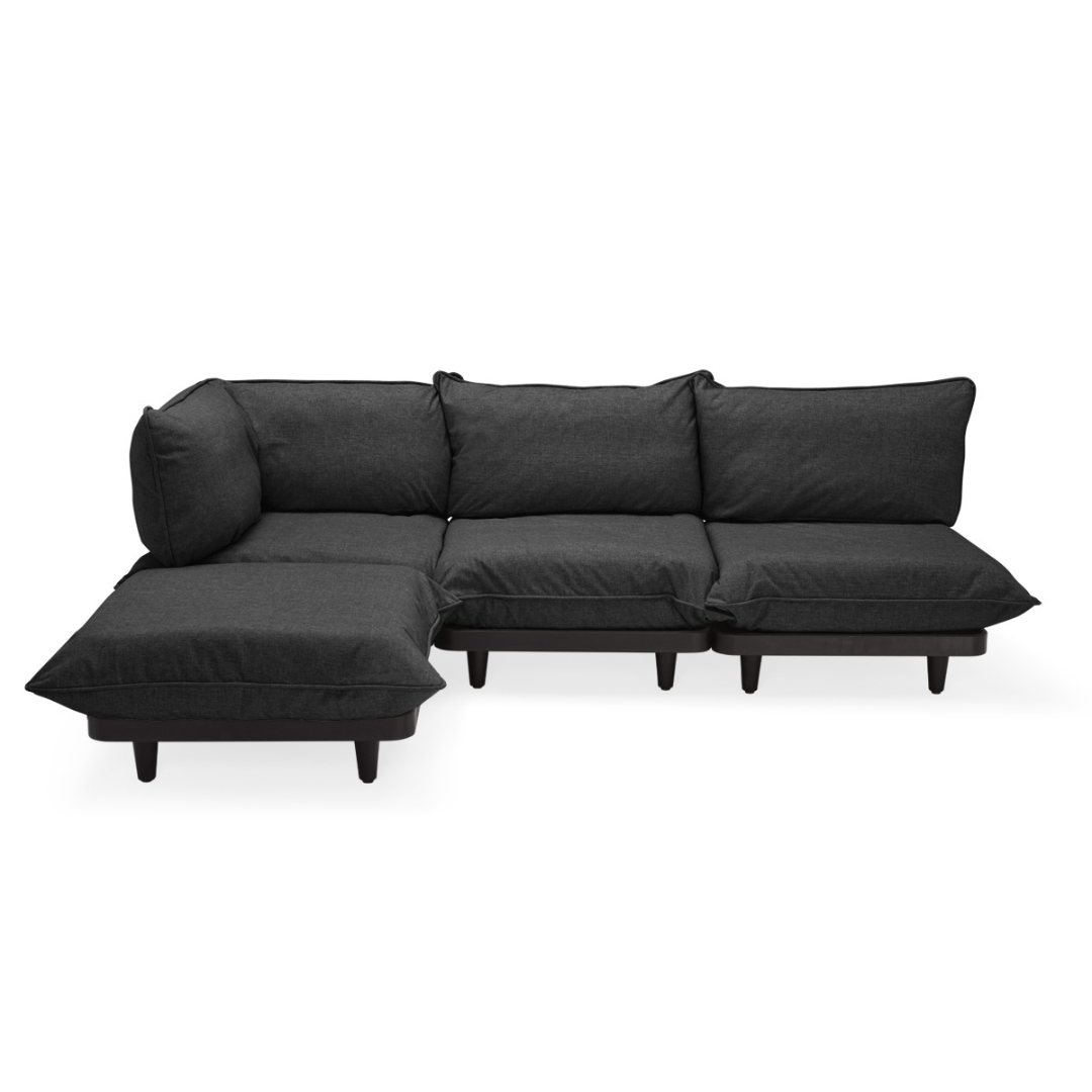 Sofá exterior Paletti Set Large - Thunder Grey