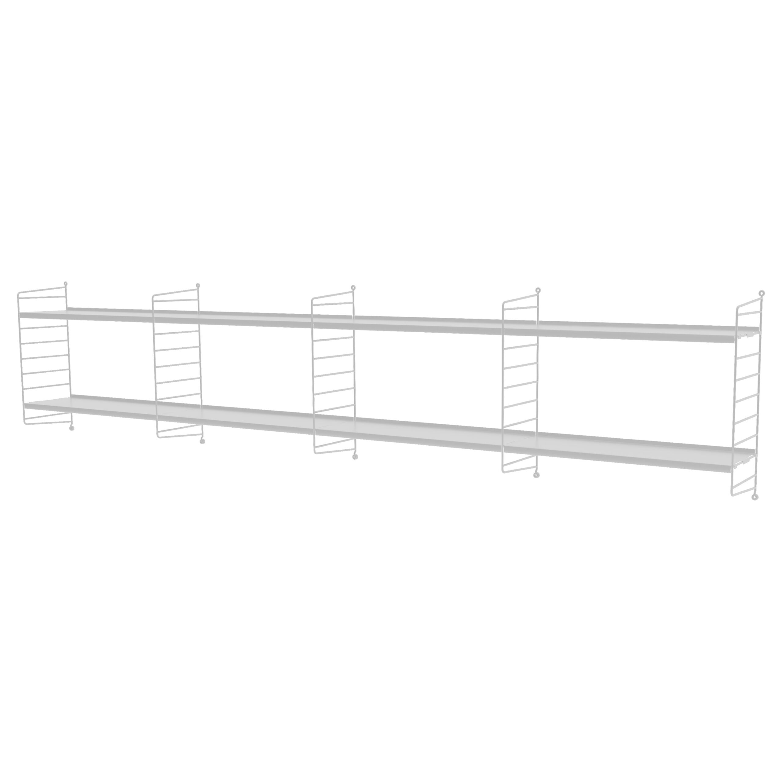 Kit Repisa Vintage Quatro Blanco - Medular Diseño Repisa