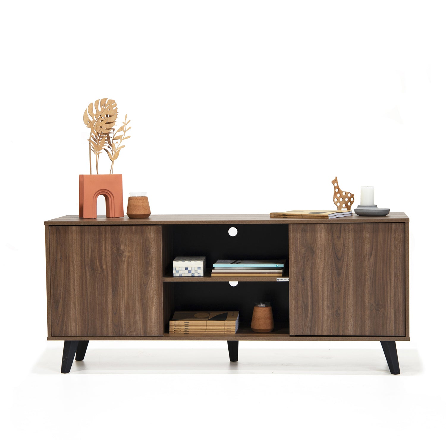 Rack Alto Atacama Cocoa - Medular Diseño Rack