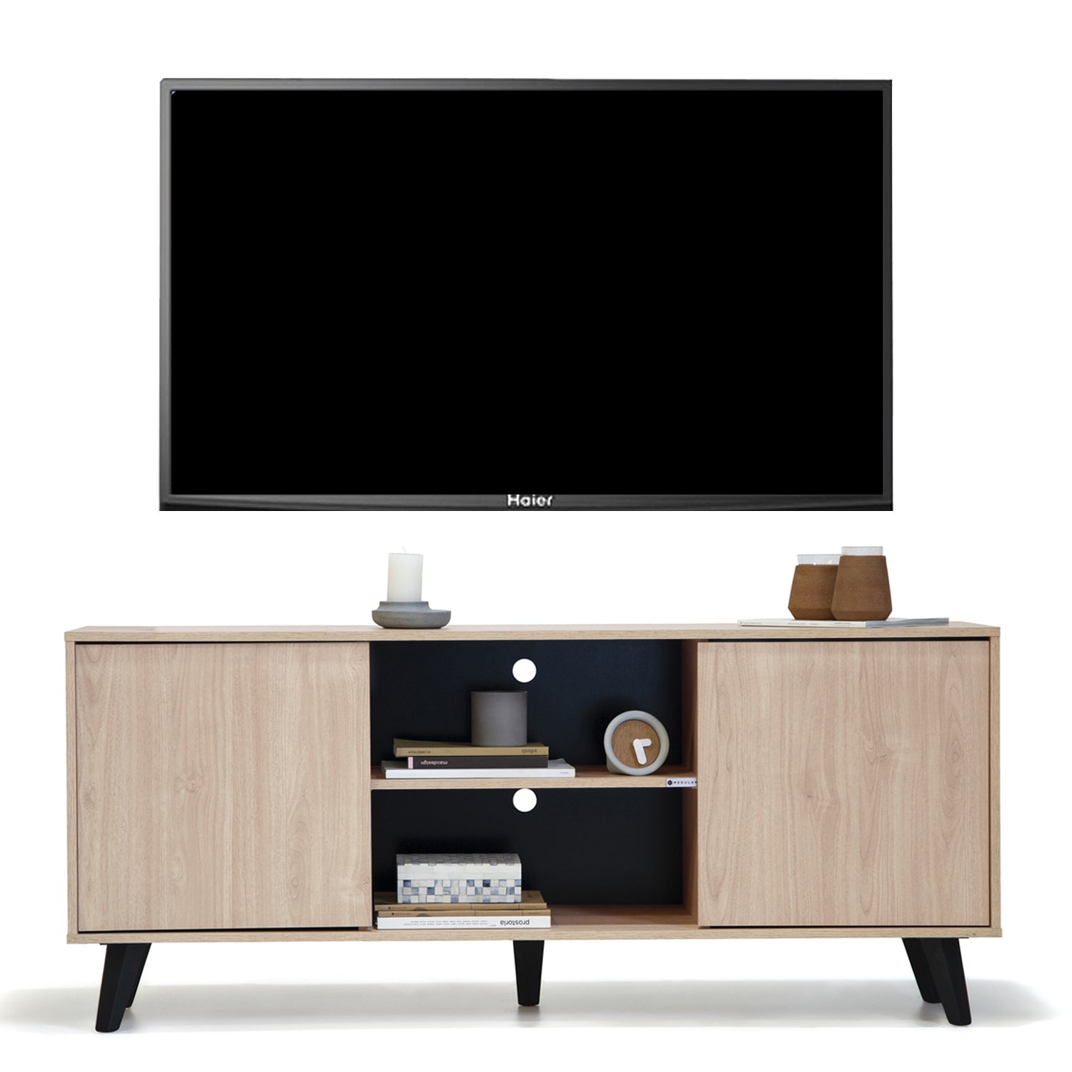 Rack Alto Atacama Roble - Medular Diseño Rack