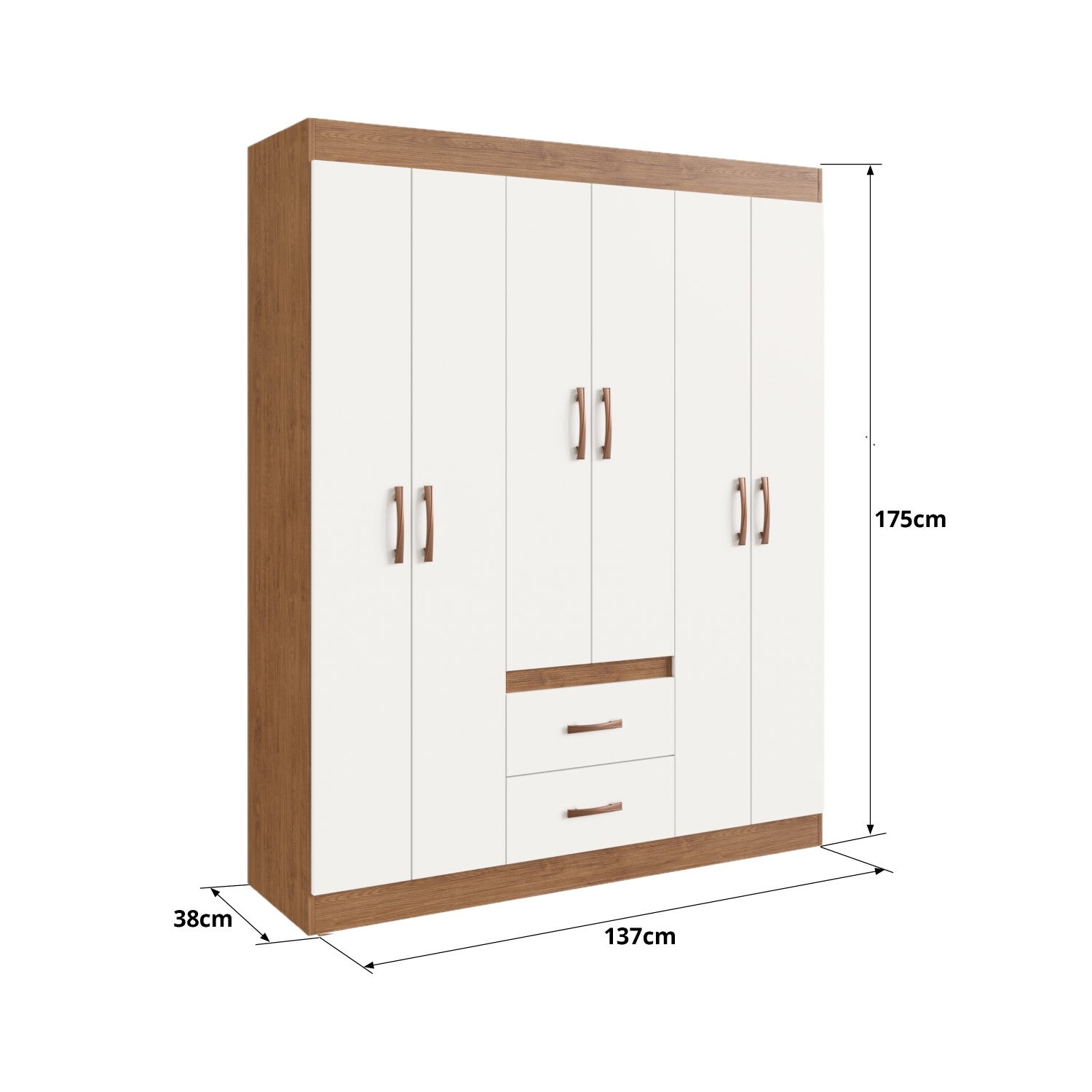 Closet Basic 6 Puertas