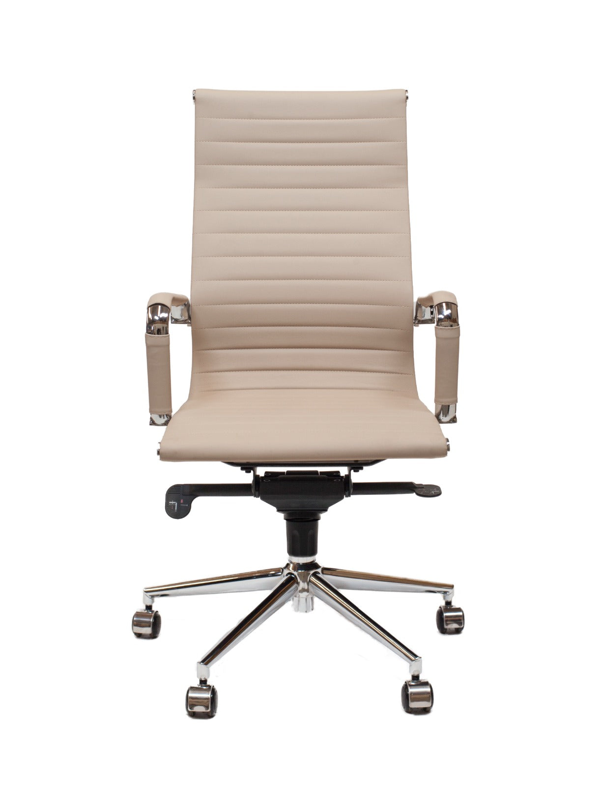 Silla oficina Bishop Alta Beige - Medular Diseño Sillas de Escritorio