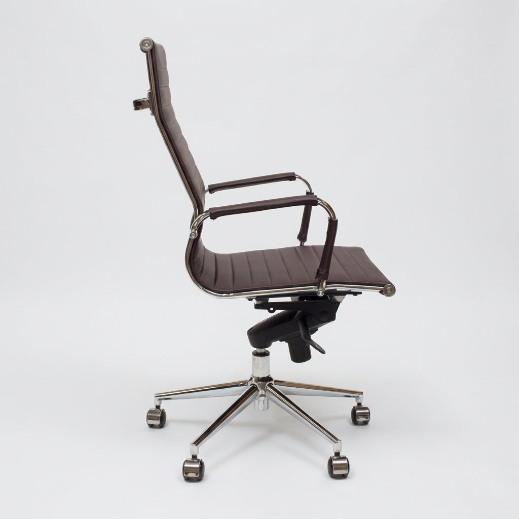 Silla oficina Bishop Alta Brown