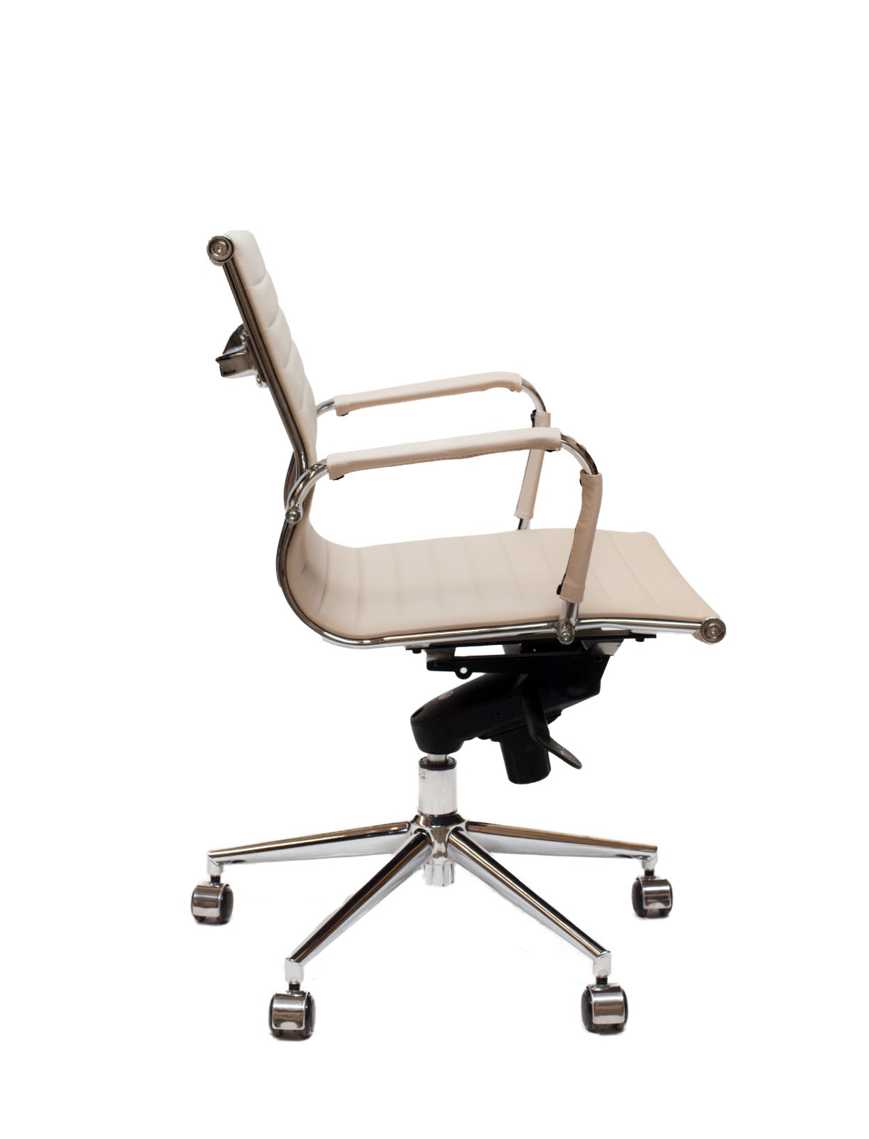 Silla oficina Bishop Baja Beige - Medular Diseño Sillas de Escritorio