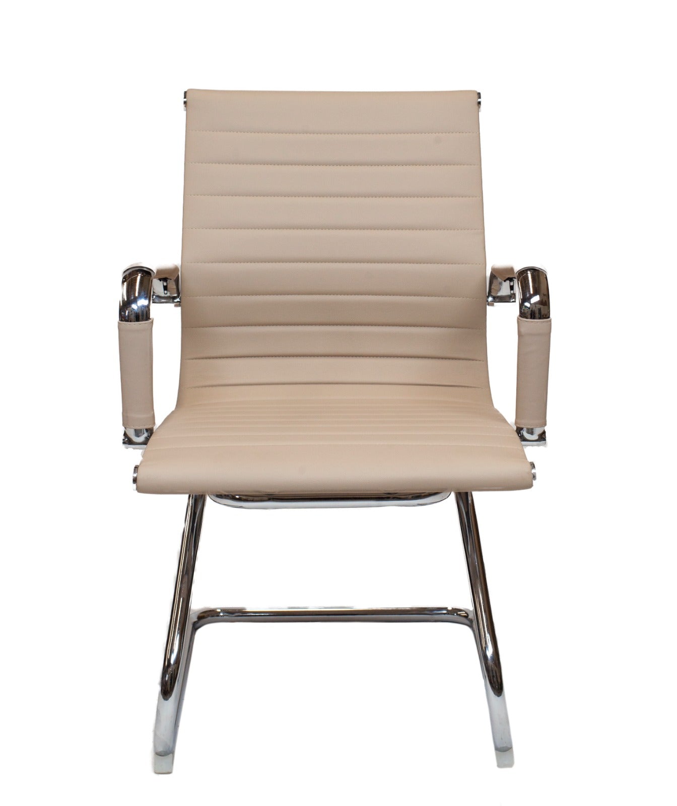 Silla visita Bishop Fija Beige - Medular Diseño Sillas de Escritorio