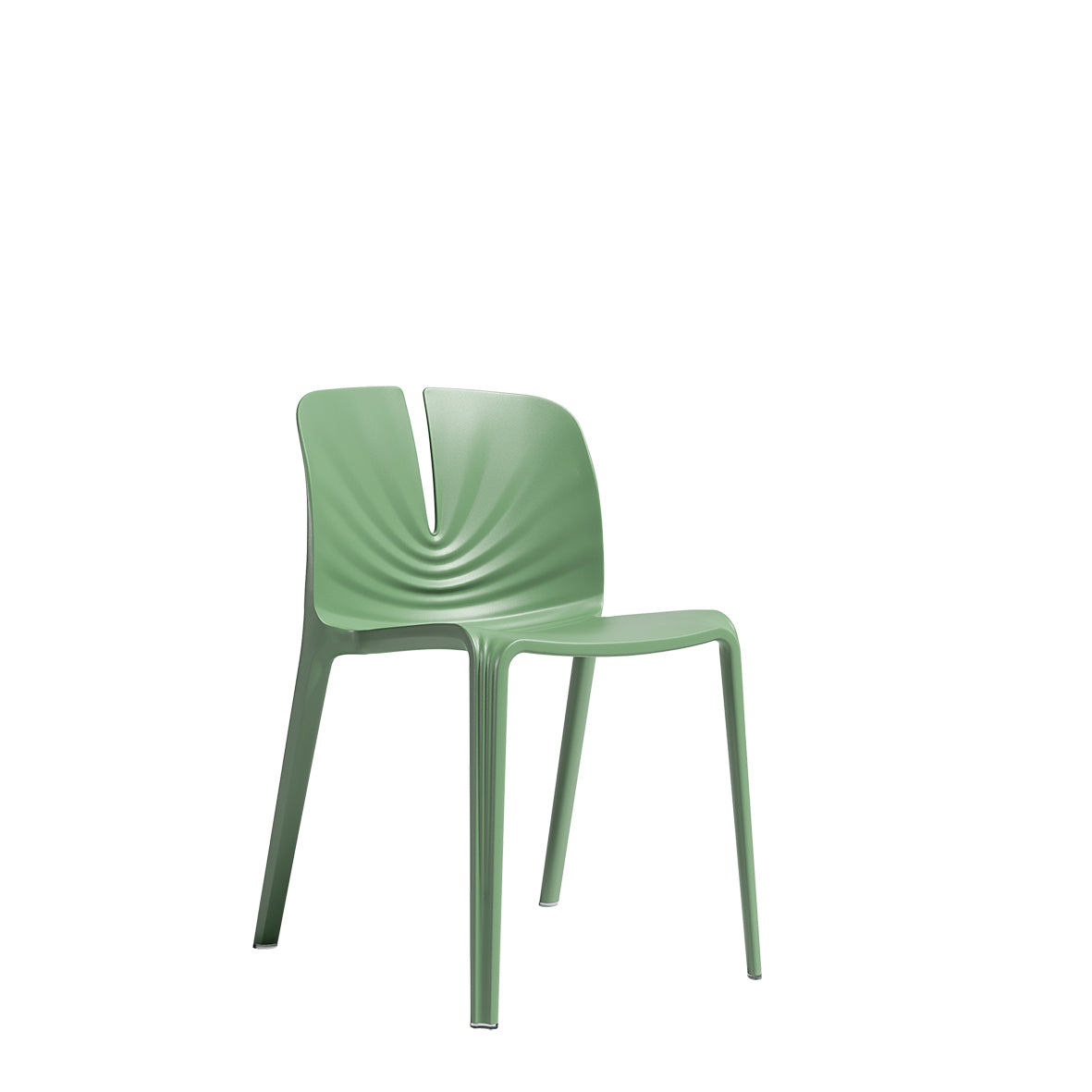 Silla visita Plis Verde