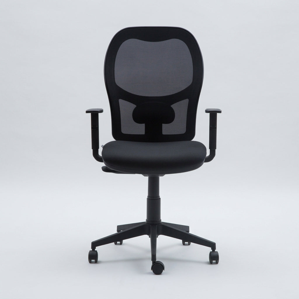 Silla oficina Q3 Negro - Medular Diseño Sillas de Escritorio
