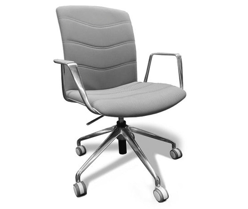 Silla Escritorio Rachel Gris - Medular Diseño Sillas de Escritorio