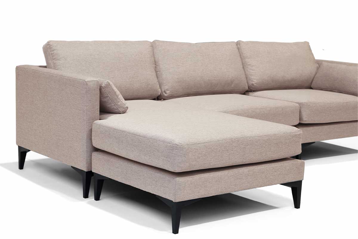 Sofá Seccional Milano Arena - Medular Diseño Sofás