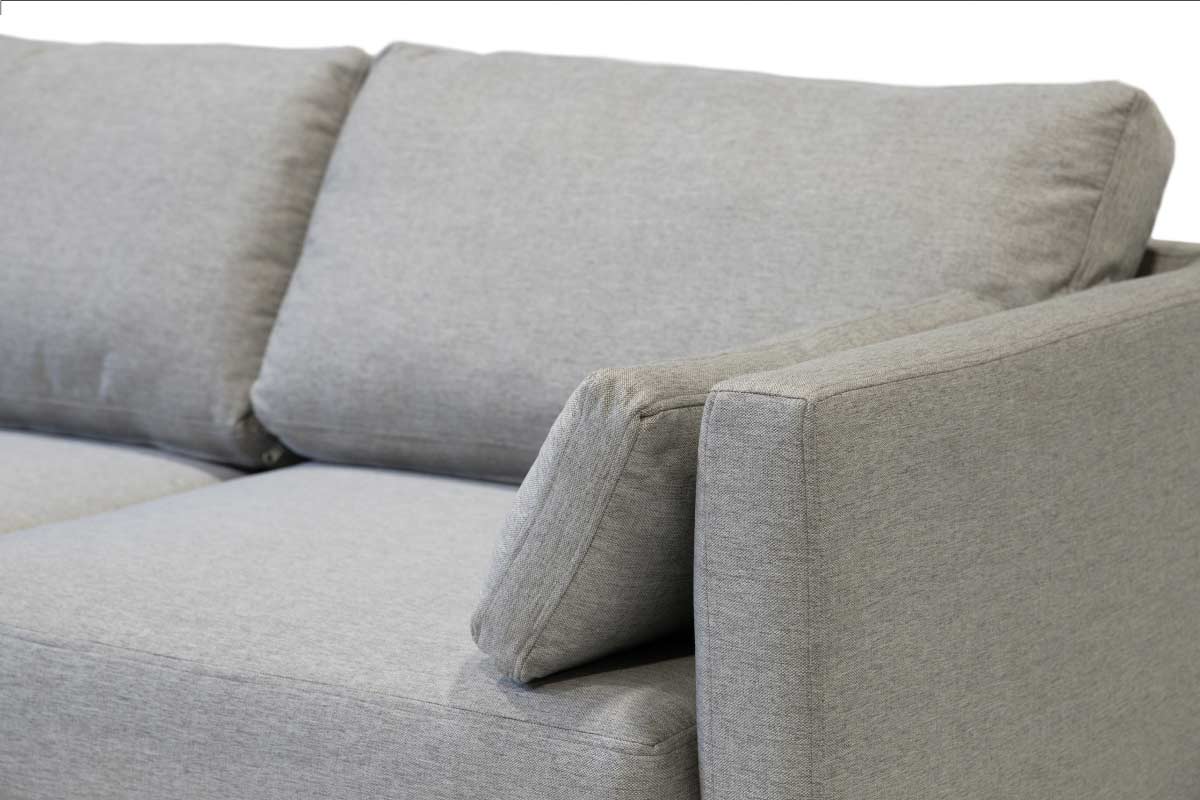 Sofá Seccional Milano Gris - Medular Diseño Sofás