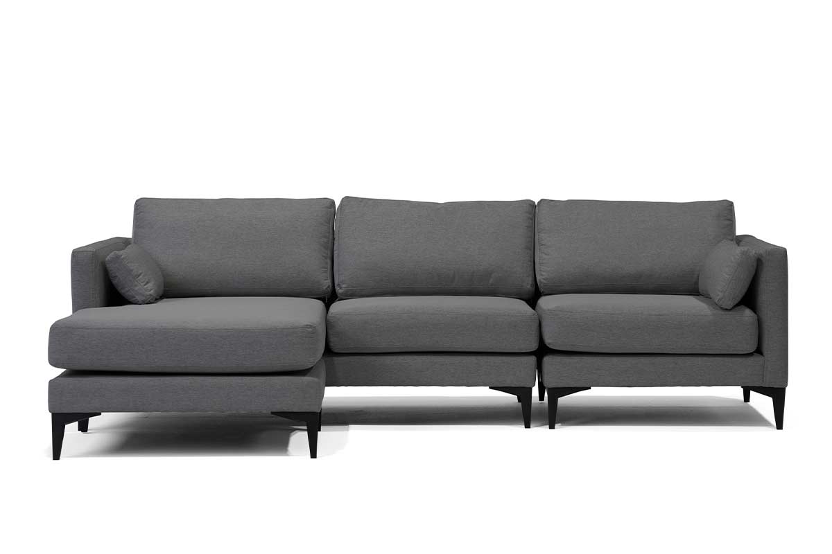 Sofá Seccional Milano Grafito - Medular Diseño Sofás